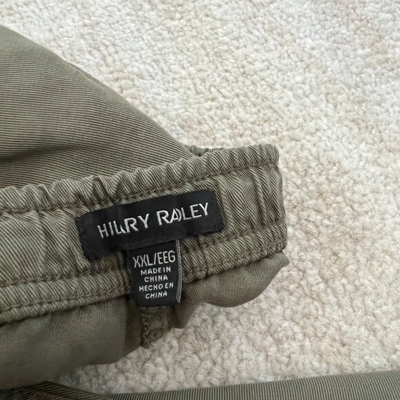 NWT Hilary Radley Tencel Pull On Drawstring Green Pants XXL - Picture 2 of 13
